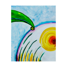 Load image into Gallery viewer, REACH The Arc of Life ☼ Curvature &amp; Creation Watercolor {Art Print} 4x5
