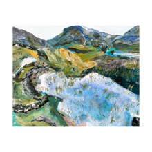 Load image into Gallery viewer, Buffalo Spirit - Dingle Peninsula lake painting - Ireland painting by Dawn Richerson 4x5
