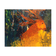 Load image into Gallery viewer, Gentle Guardian Deer Painting Dawn Richerson 4x5 Card
