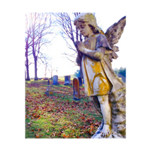 Load image into Gallery viewer, GUARDIAN OF GRACE ☼ Faithscapes {Photo Print} 4x5 cemetary angel photo 
