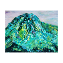Load image into Gallery viewer, ORATORY OF THE ANGELS ☼ Soul of Ireland Painting {Art Print} Mount Errigal painting by Virginia artist Dawn Richerson 4x5

