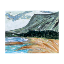 Load image into Gallery viewer, THE FIXED MOUNTAIN &amp; ALL THAT MOVES ☼ Soul of Ireland Painting Ben Bulben County Sligo Dawn Richerson Art 4x5
