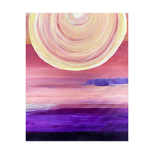 Load image into Gallery viewer, Sunrise painting Dawn Richerson 4x5
