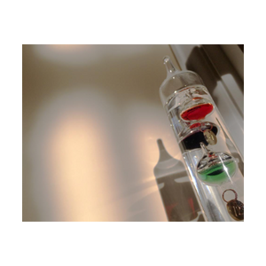 The Long Silent Year - Life & Art in the Time of Coronavirus - Galileo Thermometer Photo Time slows down - Dawn Richerson Photography 4x5