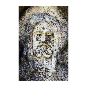 4x6 Age to Age Jesus Christ photograph Ireland cemetery photo Jesus Christ