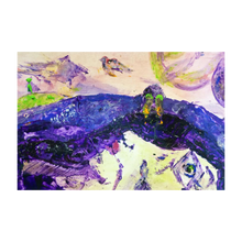 Load image into Gallery viewer, ALIVE INSIDE THIS MOUNTAIN ☼ Soul of Ireland Time &amp; Transformation Watercolor {Art Print} 4x6 Card
