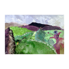 Load image into Gallery viewer, INTO THE PRISTINE DAY: View from Liberty - nature painting - freedom painting 4x6 card
