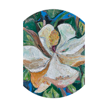 Load image into Gallery viewer, Magnolia Moment - Blue Ridge Parkway flower painting - Virginia artist Dawn Richerson 4x6
