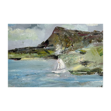 Load image into Gallery viewer, SLIGO BAY: BOAT &amp; BEN BULBEN ☼ Soul of Ireland Painting {Art Print}
