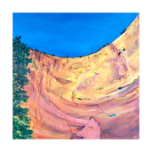 Load image into Gallery viewer, ECHO AMPHITHEATER ☼ Heart of America New Mexico Painting {Art Print}
