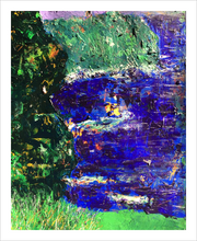 Load image into Gallery viewer, Confetti Cliffs Cliffs of Moher painting Soul of Ireland painting by Dawn Richerson 8x10
