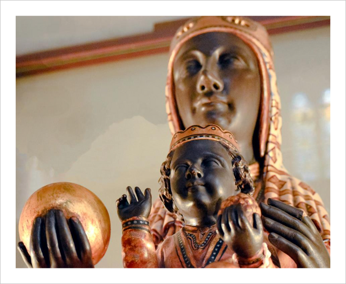 Mother of the World with Child ☼ Faithscapes {Photo Print} Photo Print New Dawn Studios 8x10 Unframed 