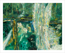 Load image into Gallery viewer, Spirits Surrendered Soul of Ireland painting County Leitrim painting Glencar Waterfall 8x10
