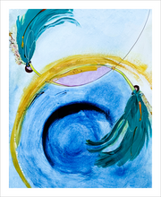 Load image into Gallery viewer, ELEGANCE The Grace of the Ordinary ☼ Curvature &amp; Creation Watercolor {Art Print} 8x10
