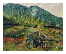 Load image into Gallery viewer, Rock of Ages Gleniff Horseshoe painting dolmen painting Soul of Ireland County Sligo 8x10
