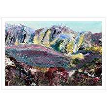 Load image into Gallery viewer, Where I Lay Down to Rest Ireland Painting Derryveagh Mountain painting Dawn Richerson 8x12
