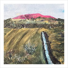 Load image into Gallery viewer, Regal Reassurance - Ways of the Water Ireland Painting farmer&#39;s field - Dawn Richerson 8x8

