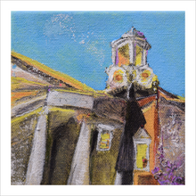 Load image into Gallery viewer, BEDFORD COURTHOUSE ☼ Heart of America Bedford Virginia Painting {Art Print} Virginia artist Dawn Richerson 8x8
