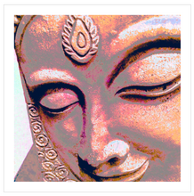 Load image into Gallery viewer, Buddha Blessings 8x8 Art Print - Still Life, Faith Full Photos
