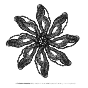 #9 Flower of Restoration ☼ Diamond Dimensions SEA Series {Art Print} Design Print New Dawn Studios 8x8 Unframed 