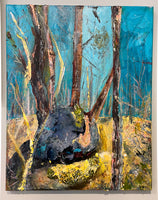 The Gnome Tree • Blue Ridge Parkway Original Painting by Dawn Richerson of New Dawn Studios LLC