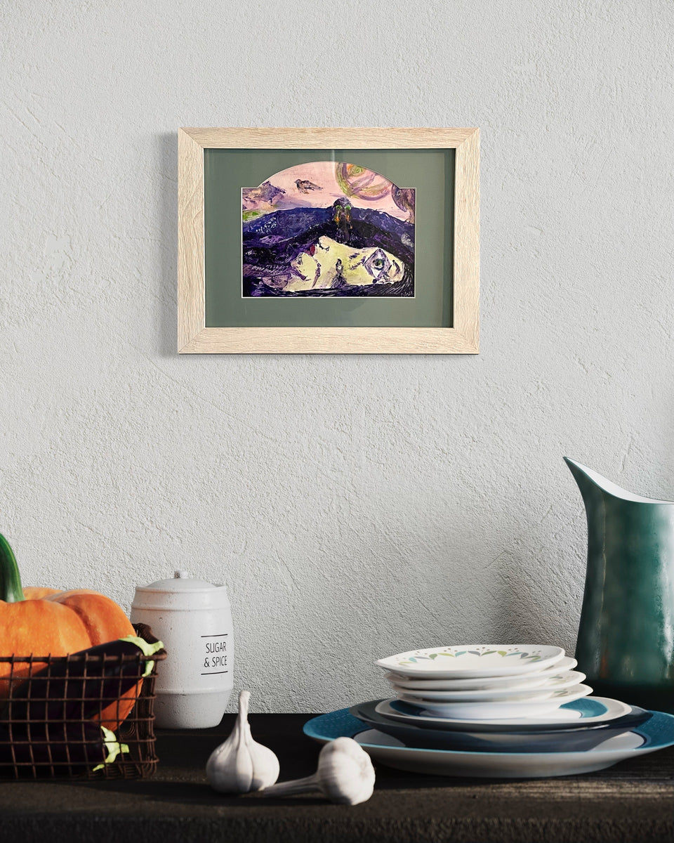 Alive Inside This Mountain Queen Maeve Painting Ireland Painting – New ...