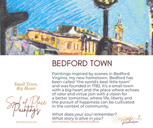 Bedford Scenes - Blue Ridge Blessings Original Paintings