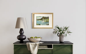 Boat with Ben Bulben Ireland Painting in situ Dining Area