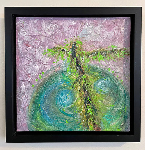 The Calm Within Your Storm - Ireland Painting - Pastel - Dawn Richerson Nature Painting - Framed