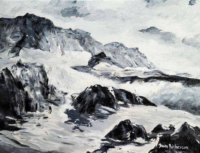 Coastal Storm Sligo Painting Soul of Ireland Painting Dawn Richerson