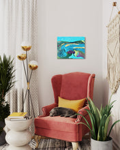 Load image into Gallery viewer, Donegal Shipwreck Ireland Painting In Living Room Chair
