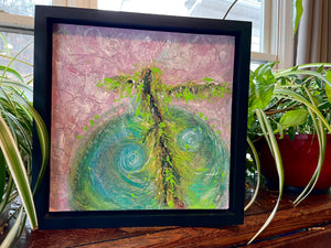 The Calm Within Your Storm - Ireland Painting - Pastel - Dawn Richerson Nature Painting - Framed In Situ
