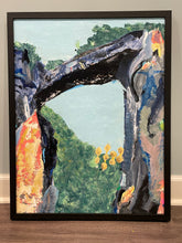 Load image into Gallery viewer, NATURAL BRIDGE: Truth &amp; Treasure ☼ Natural Persuasion {Original} painting 
