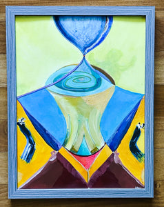 RECEPTIVITY: Sacred Chalice ☼ Curvature & Creation {Original Painting}