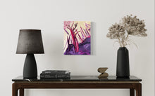 Load image into Gallery viewer, Purple Heart Give Me Liberty! Bedford Virginia painting by Dawn Richerson in situ
