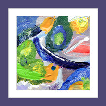 Load image into Gallery viewer, Resting-The Cradle of Creation-Recreation Series painting Dreams for a New World from Virginia artist Dawn Richerson framed
