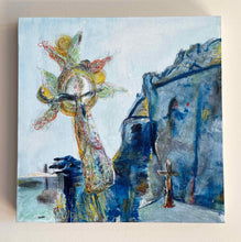 Load image into Gallery viewer, She Rises Ireland Painting by Dawn Richerson - Rock of Cashel Painting
