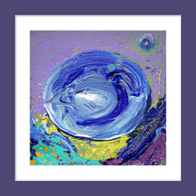 Load image into Gallery viewer, SWIRLING: The Rise of Life ☼ Recreation Series Painting {Art Print} Dreams for a New World recreation series painting by Virginia artist Dawn Richerson framed
