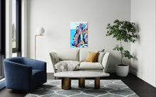 Load image into Gallery viewer, The Climb Ireland Painting Skellig Michael In Situ Living Room
