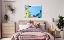 Load image into Gallery viewer, The Dragon&#39;s Tale Ireland Painting In Situ Bedroom
