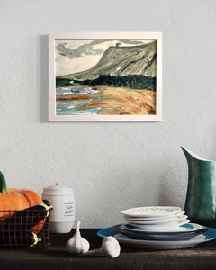 The Fixed Mountain Ben Bulben Painting Ireland painting in situ 2