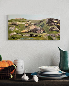 The Remnant Ireland Painting Malin Head Donegal in Situ 2