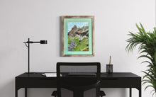 Load image into Gallery viewer, Watchers of the Holy Isle Skellig Michael Painting Ireland In Situ Office
