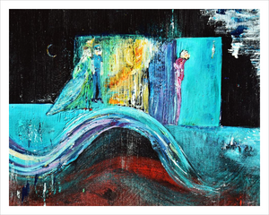 WAVE OF RECOGNITION ☼ Spirited Life Painting {Art Print} 11x14