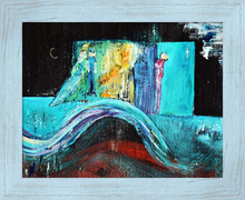 Load image into Gallery viewer, WAVE OF RECOGNITION ☼ Spirited Life Painting {Art Print} 11x14 framed
