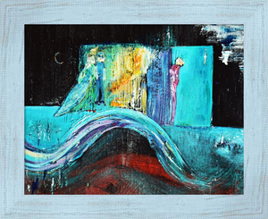 WAVE OF RECOGNITION ☼ Spirited Life Painting {Art Print} 11x14 framed