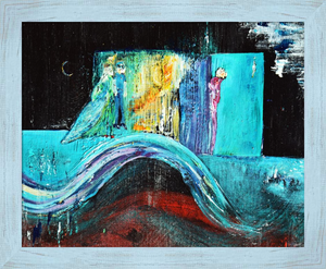 WAVE OF RECOGNITION ☼ Spirited Life Painting {Art Print} 16x20 framed 