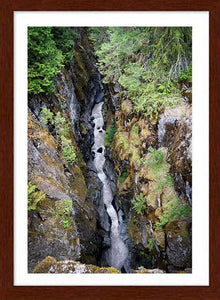 Box Canyon of the Cowlitz ☼ Soul of Nature {Photo Print} Photo Print New Dawn Studios 8x12 Framed 