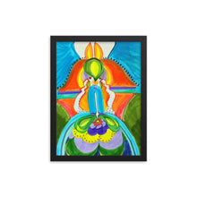 Load image into Gallery viewer, Bright Idea Sacred Partners Series Framed Poster Poster Dawn Richerson Black 12×16 
