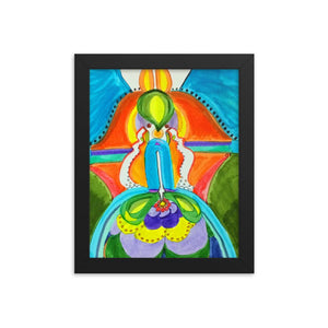 Bright Idea Sacred Partners Series Framed Poster Poster Dawn Richerson Black 8×10 